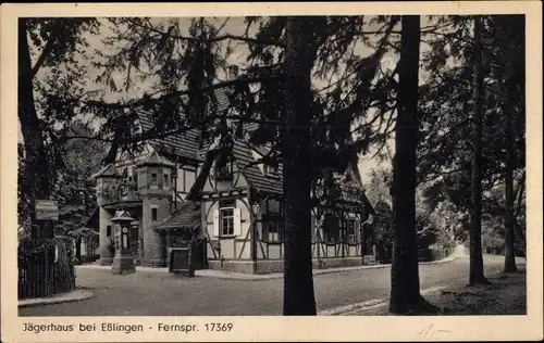 Ak Esslingen am Neckar, Luftkurort Jägerhaus