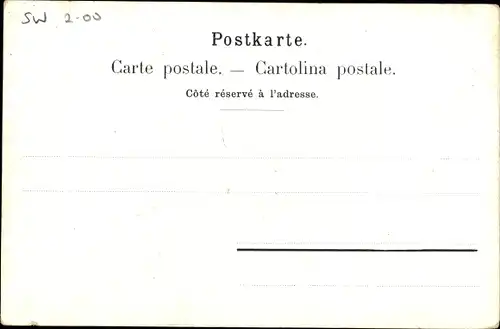 Ak Les Moulins Kt. Waadt, Teilansicht