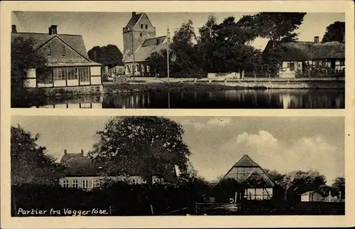 Ak Væggerløse Vaeggerløse Dänemark, Teilansichten