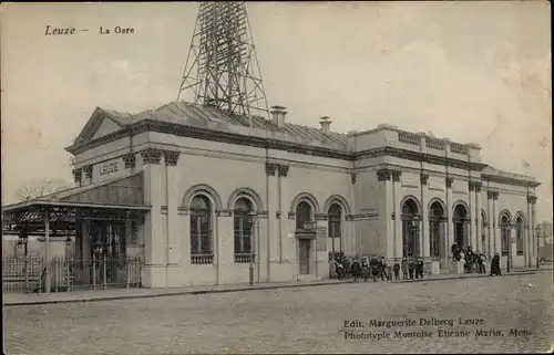 Ak Leuze Wallonien Hennegau, La Gare