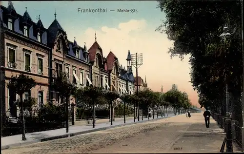 Ak Frankenthal in der Pfalz, Mahlastraße