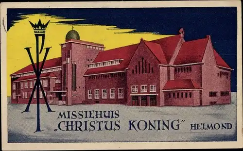 Ak Helmond Nordbrabant Niederlande, Missiehuis Christus Koning