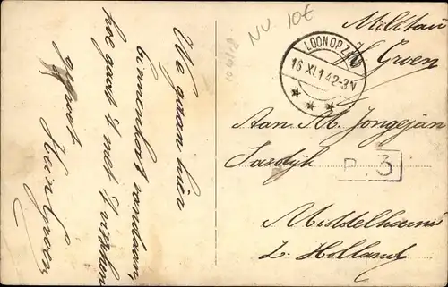 Ak Loon op Zand Nordbrabant, Pastorie