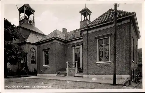 Ak Hooge Zwaluwe Nordbrabant Niederlande, Gemeentehuis