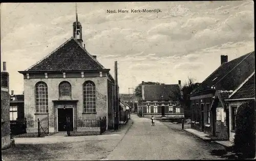 Ak Moerdijk Nordbrabant Niederlande, Ned. Herv. Kerk