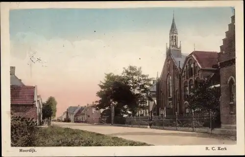 Ak Moerdijk Nordbrabant Niederlande, R. C. Kerk