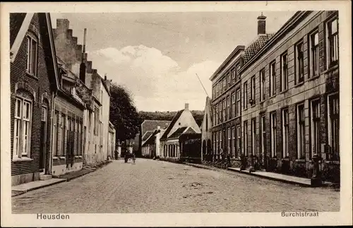 Ak Heusden Nordbrabant, Burchtstraat