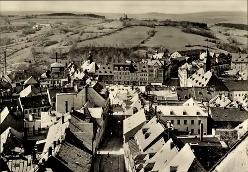 Ak Annaberg Buchholz im Erzgebirge, Blick vom Turm St. Annen