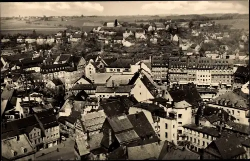 Ak Mittweida in Sachsen, Ortsansicht