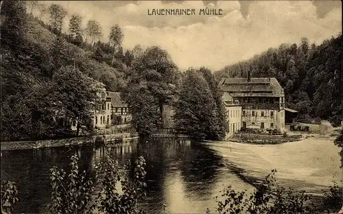 Ak Lauenhain Mittweida in Sachsen, Lauenhainer Mühle