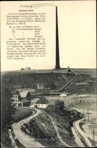 Ak Halsbrücke in Mittelsachsen, Hohe Esse