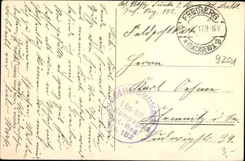 Ak Halsbrücke in Mittelsachsen, Hohe Esse