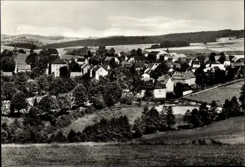 Ak Großolbersdorf im Erzgebirge, Blick vom Weißen Stein