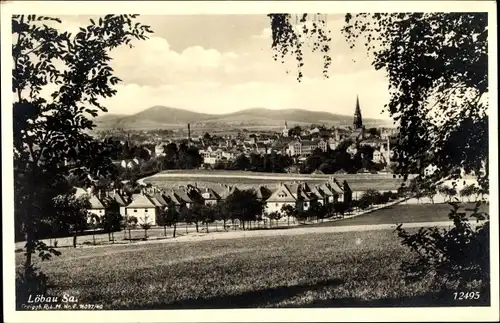 Ak Löbau in Sachsen, Gesamtansicht