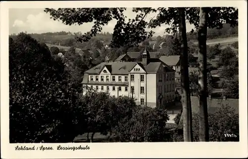 Ak Sohland an der Spree Lausitz, Lessingschule