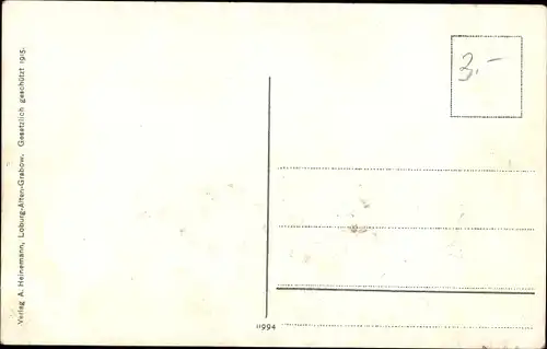 Ak Altengrabow Möckern in Sachsen Anhalt, Truppenübungsplatz, Kommandantur