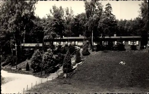 Ak Cunnersdorf Hohnstein Sächsische Schweiz, Ferienheim Automat