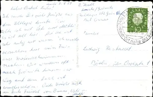 Ak Lenste Grömitz in Ostholstein, Naturstrand, Zeltplatz