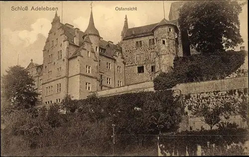 Ak Adelebsen in Niedersachsen, Blick auf das Schloss, Ostansicht