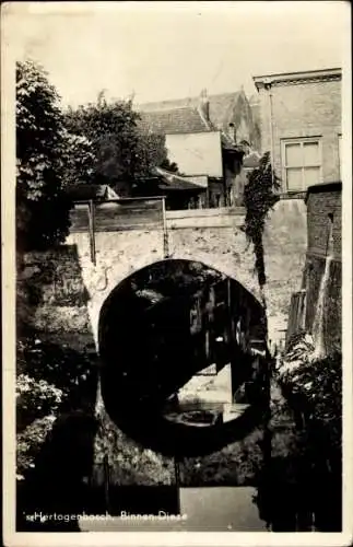 Ak 's Hertogenbosch Den Bosch Nordbrabant Niederlande, Binnen Dieze