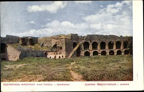 Ak Ioannina Griechenland, Guerre Grecoturque, Janina, Ruine