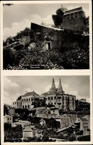 Ak Sintra Cintra Portugal, Palacio National, Convento dos Capuchos