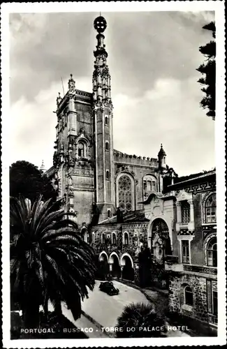 Ak Portugal, Bussaco, Torre do Palace Hotel