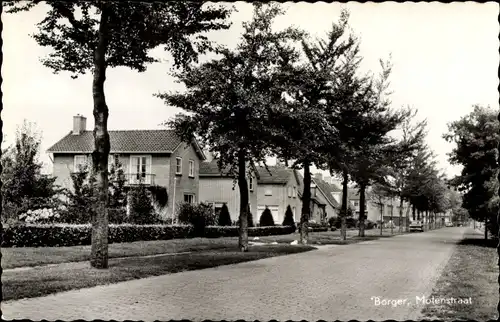 Ak Borger Drenthe Niederlande, Molenstraat