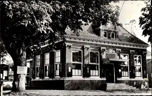 Ak Rolde Drenthe Niederlande, Gemeentehuis