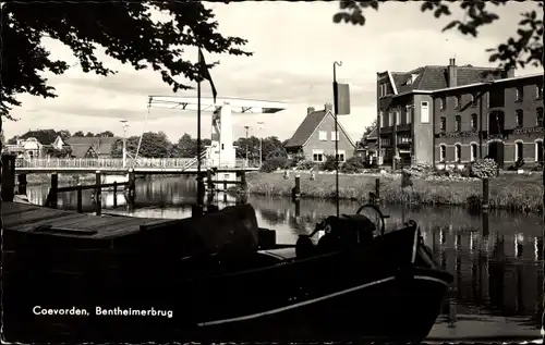 Ak Coevorden Drenthe, Bentheimerbrug