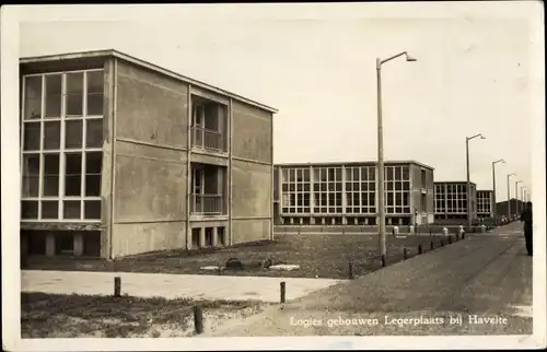 Ak Havelte Drenthe Niederlande, Legerplaats, Logies gebouwen