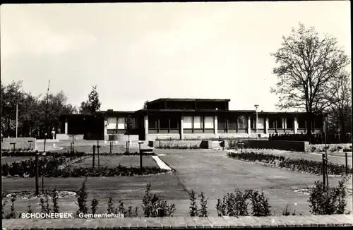Ak Schoonebeek Drenthe Niederlande, Gemeentehuis
