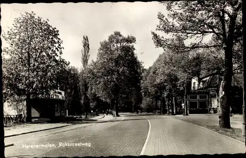 Ak Harenermolen Harendermolen Groningen, Rijksstraatweg