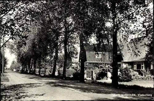 Ak Harenermolen Harendermolen Groningen, Viaductweg