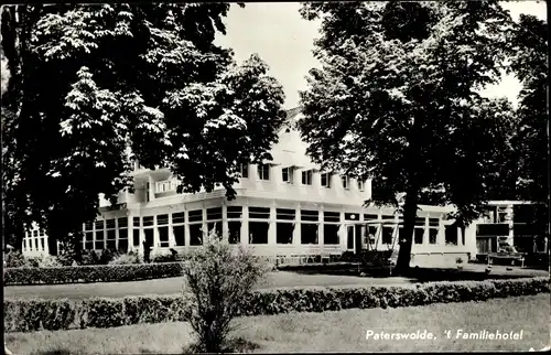 Ak Paterswolde Drenthe Niederlande, Familiehotel