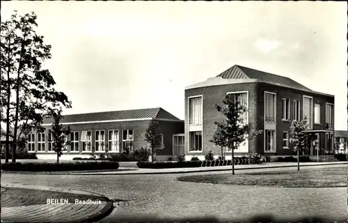 Ak Beilen Drenthe Niederlande, Raadhuis