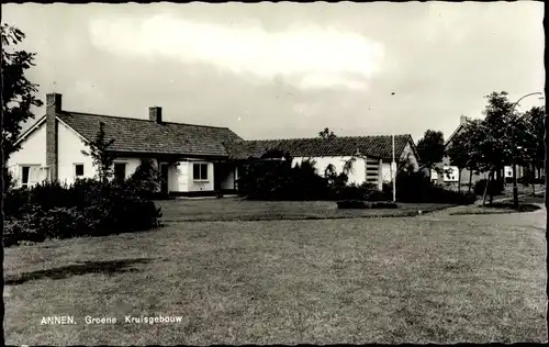 Ak Annen Drenthe Niederlande, Groene Kruisgebouw