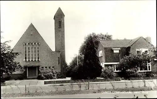 Ak Emmer Compascuum Emmercompascuum Drenthe, Herv. Kerk