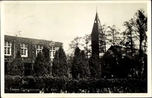 Ak Emmer Compascuum Emmercompascuum Drenthe, R. K. Kerk