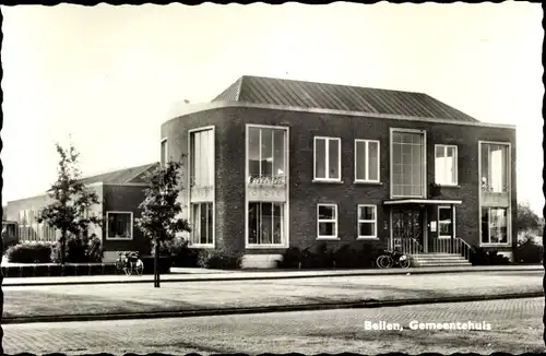 Ak Beilen Drenthe Niederlande, Gemeentehuis