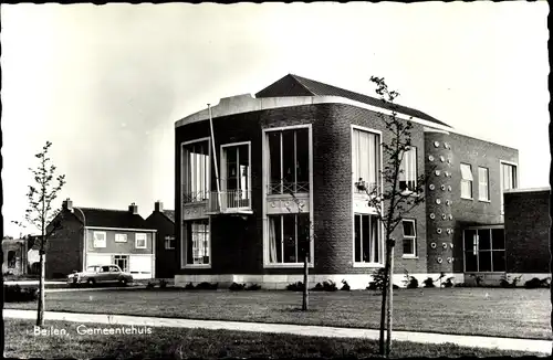 Ak Beilen Drenthe Niederlande, Gemeentehuis