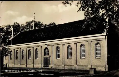 Ak Hoogeveen Drenthe, Ned. Herv. Kerk