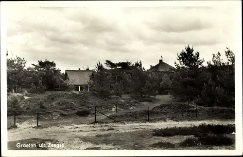 Ak Zeegse Drenthe, Blick auf den Ort