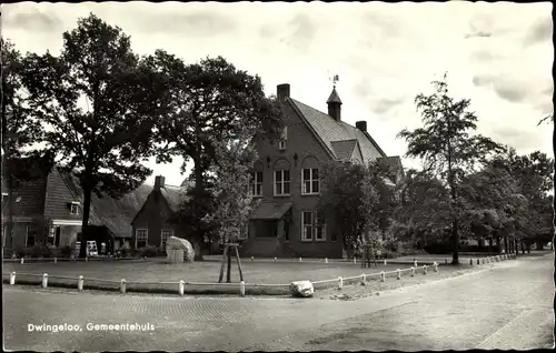 Ak Dwingeloo Drenthe Niederlande, Gemeentehuis