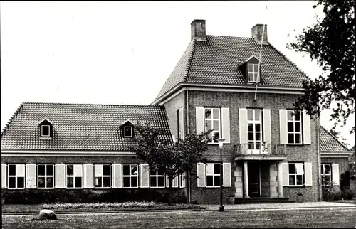 Ak Diever Drenthe Niederlande, Gemeentehuis