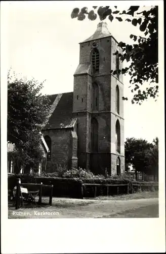 Ak Ruinen Drenthe Niederlande, Kerktoren