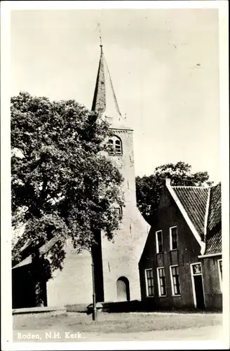 Ak Roden Drenthe Niederlande, N. H. Kerk