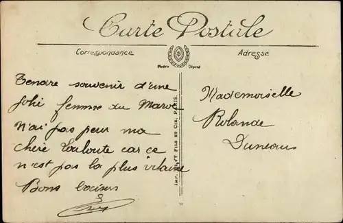 Ak Scenes et Types, Madame Senegal