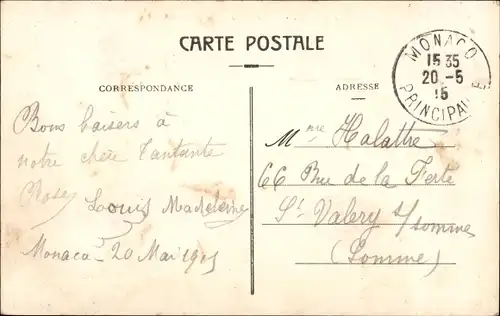 Ak Monte Carlo Monaco, Vue generale