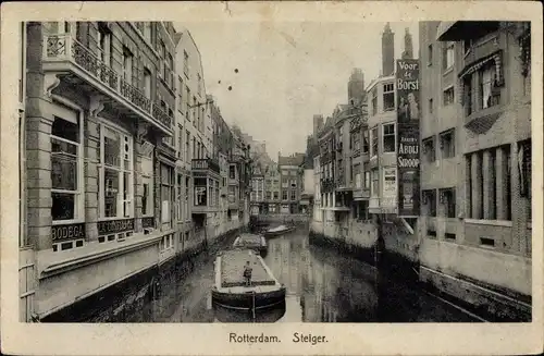 Ak Rotterdam Südholland Niederlande, Steiger